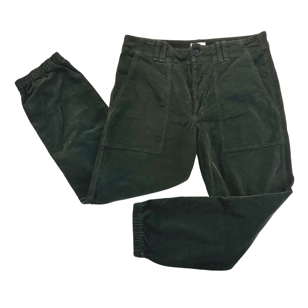 Citizens of Humanity Hunter Green Corduroy Utility Joggers Pants Size 28 Fall - Picture 2 of 15